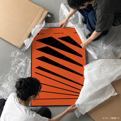 「GEOM SHAPE Velocity」グラフィックアートポスター - Ink Jp