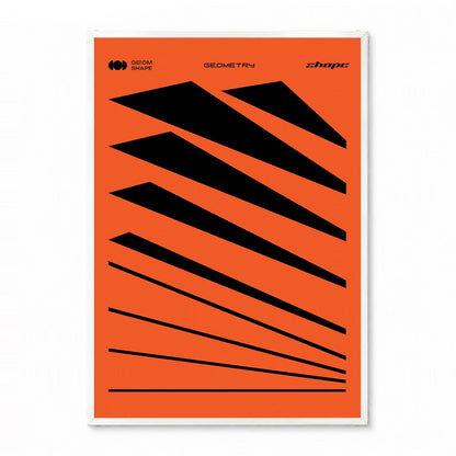 「GEOM SHAPE Velocity」グラフィックアートポスター - Ink Jp