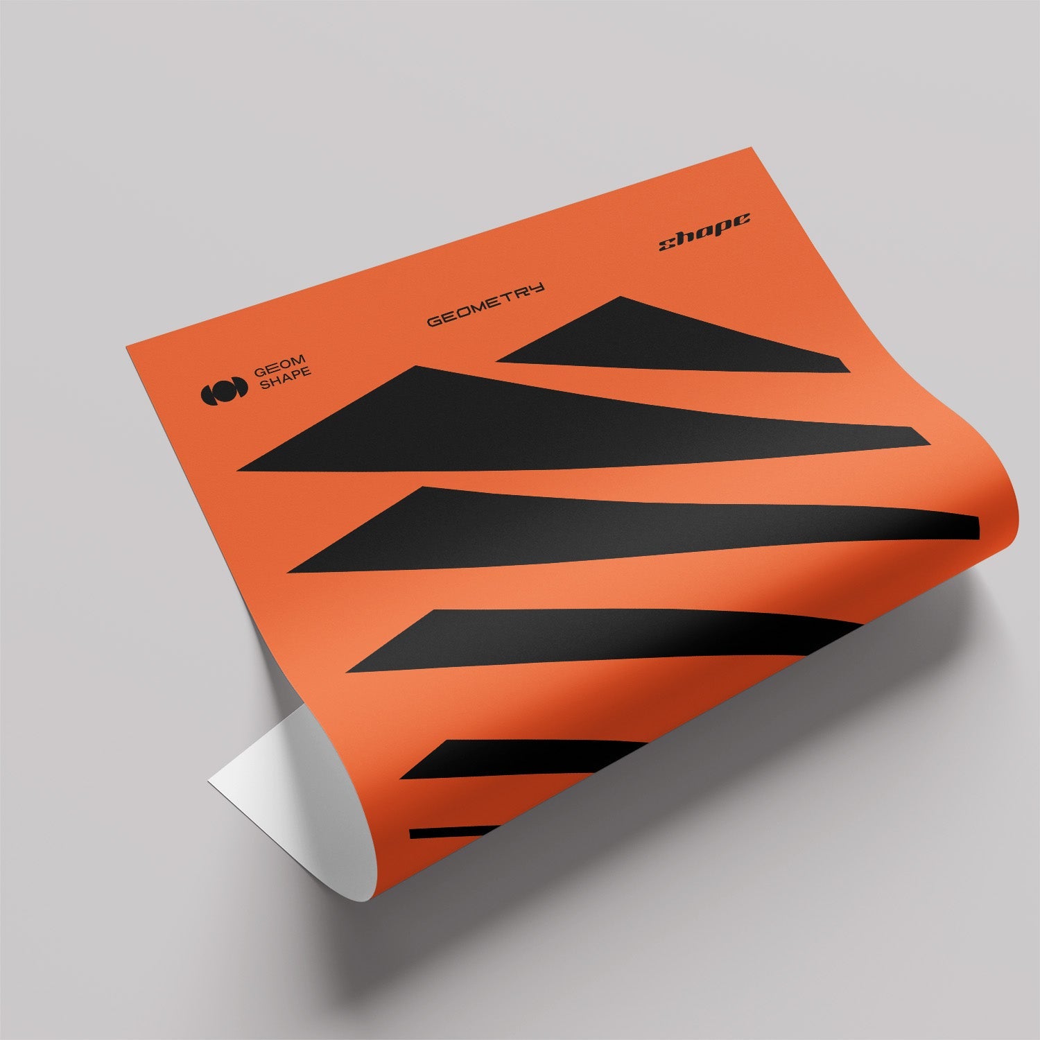 「GEOM SHAPE Velocity」グラフィックアートポスター - Ink Jp