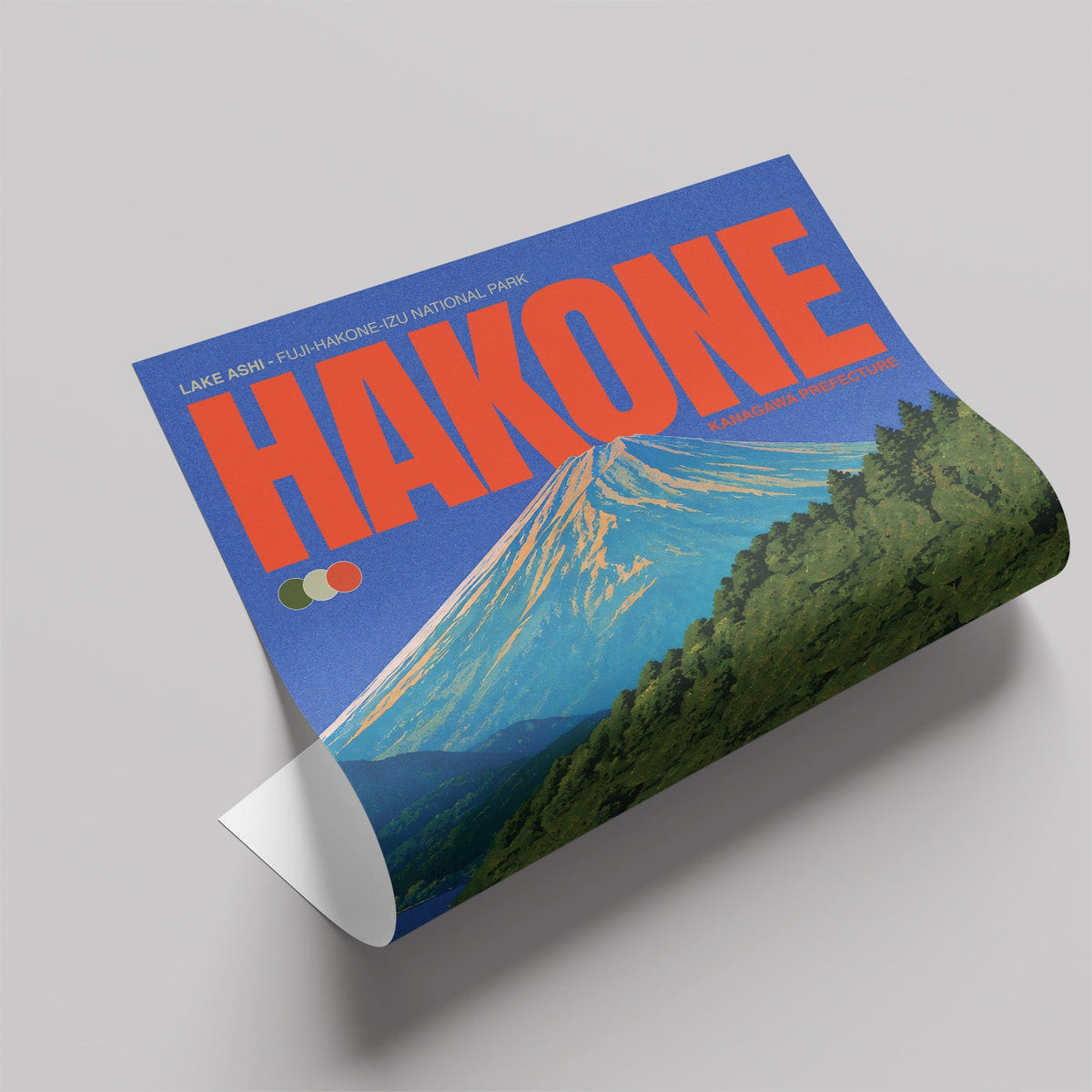 「HAKONE 1892」ヴィンテージトラベルポスター - Ink Jp