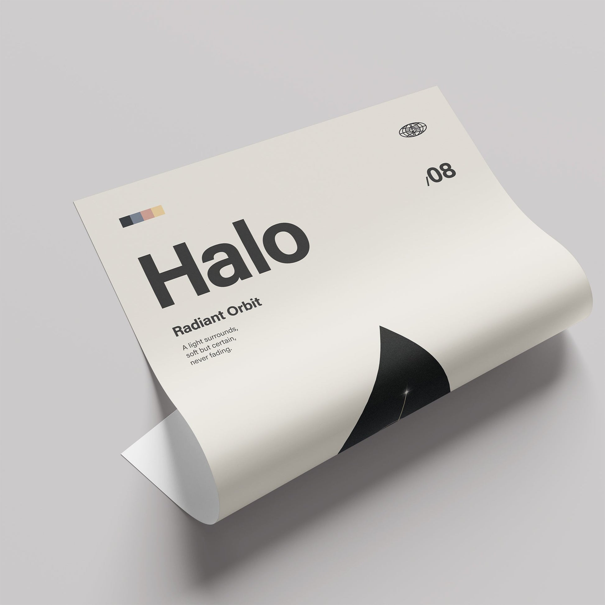 「Halo」音楽インスパイア アートポスター - Ink Jp