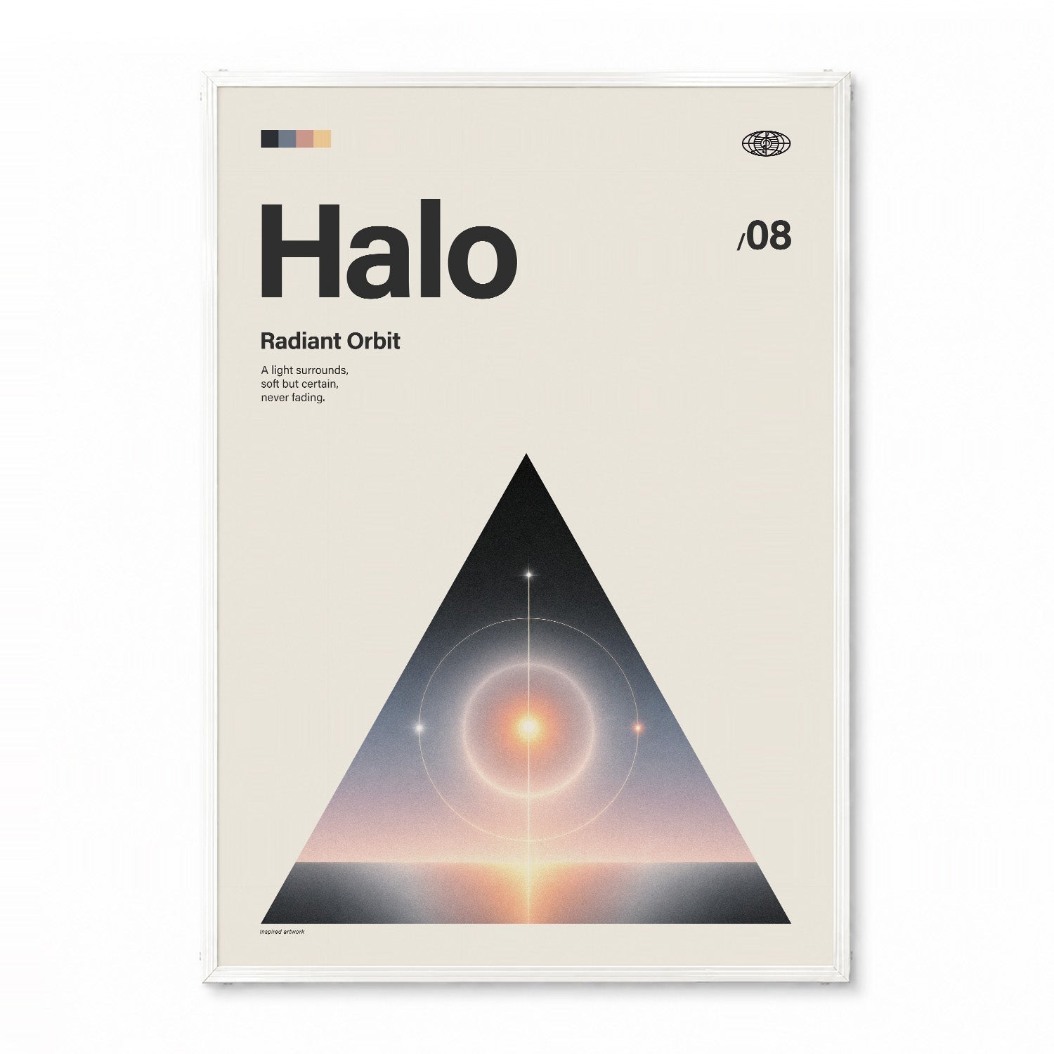 「Halo」音楽インスパイア アートポスター - Ink Jp