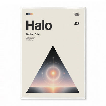 「Halo」音楽インスパイア アートポスター - Ink Jp