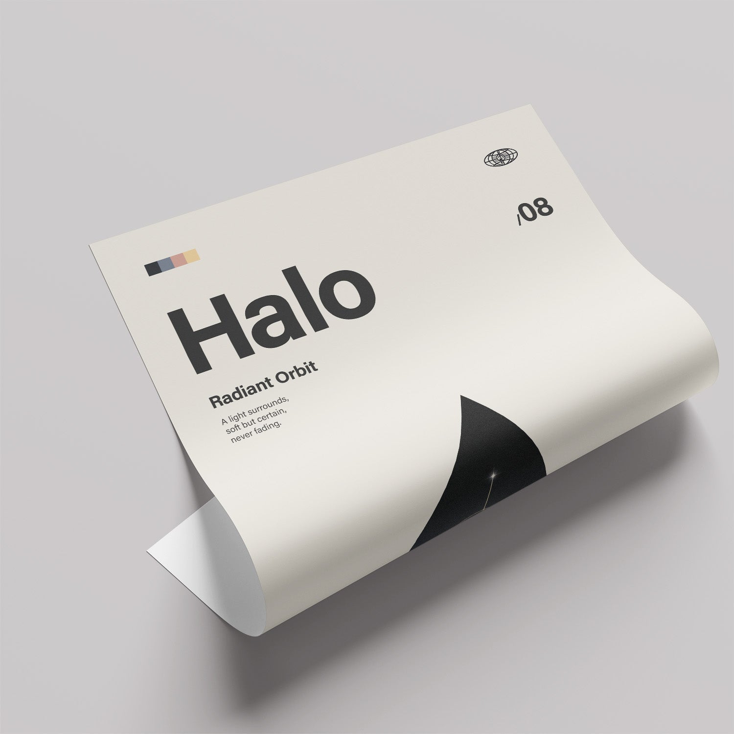 「Halo」音楽インスパイア アートポスター - Ink Jp