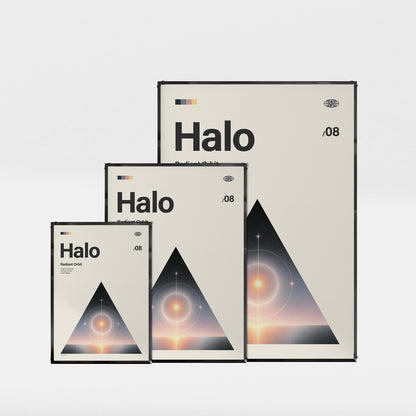 「Halo」音楽インスパイア アートポスター - Ink Jp