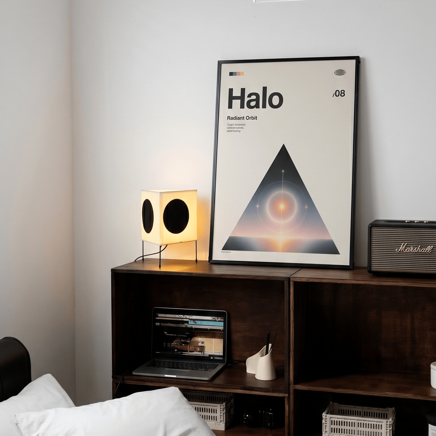 「Halo」音楽インスパイア アートポスター - Ink Jp