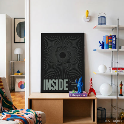 「INSIDE Worldwide Sunburst」グラフィックアートポスター - Ink Jp