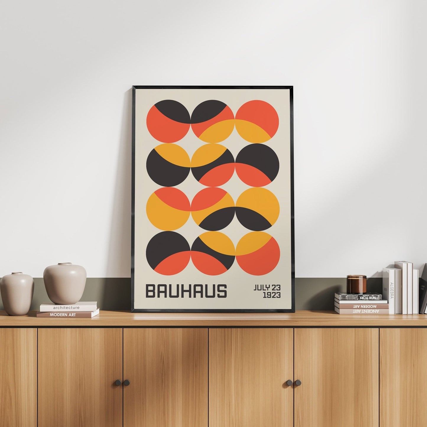 バウハウスデザインポスター JULY 23 1923 - Ink Jp