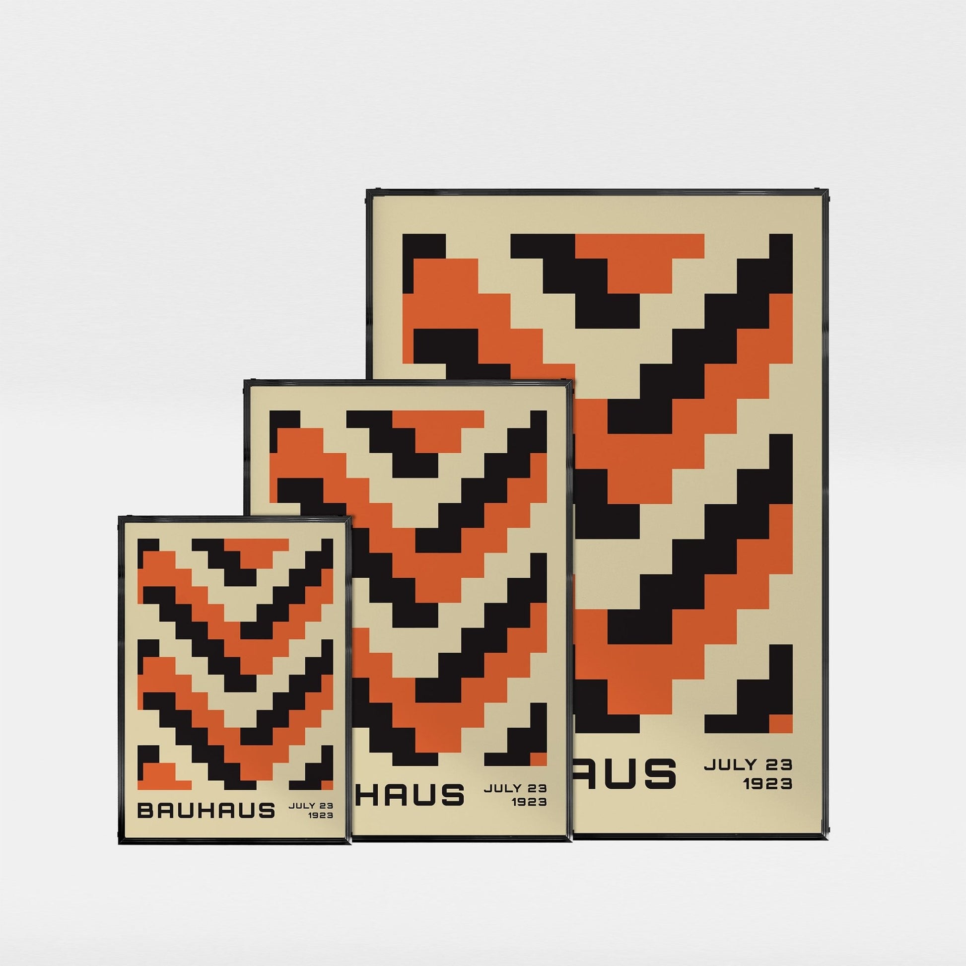 バウハウスデザインポスター JULY 23 1923 - Ink Jp