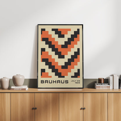 バウハウスデザインポスター JULY 23 1923 - Ink Jp