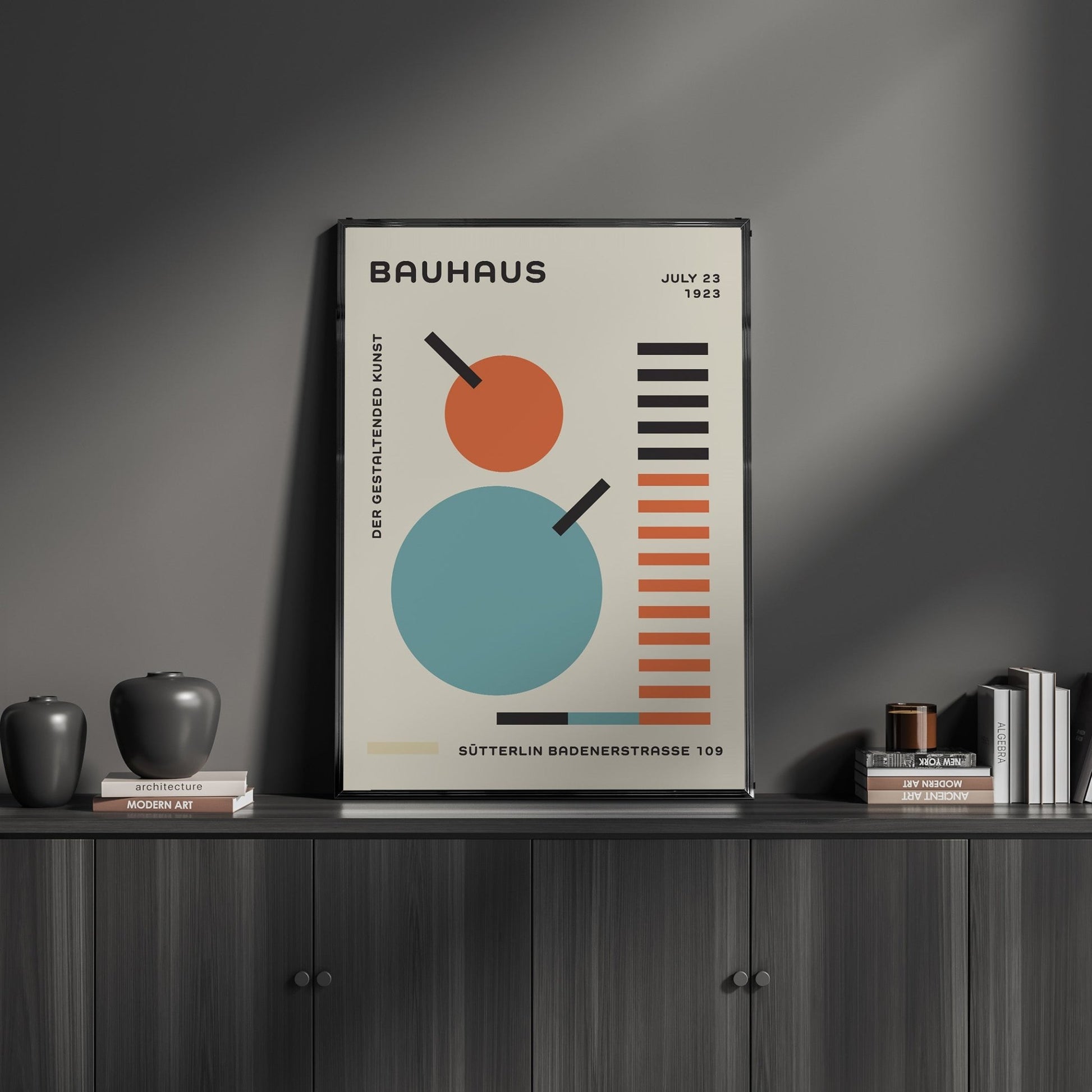 バウハウスデザインポスター JULY 23 1923 - Ink Jp