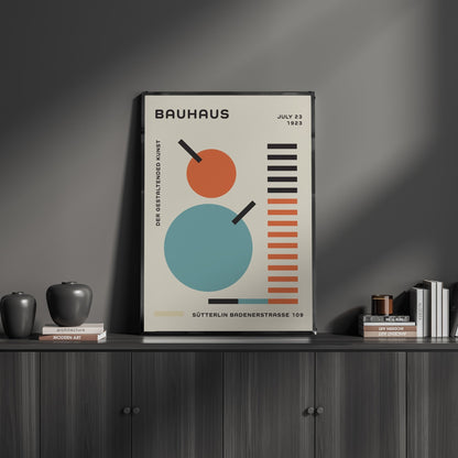 バウハウスデザインポスター JULY 23 1923 - Ink Jp