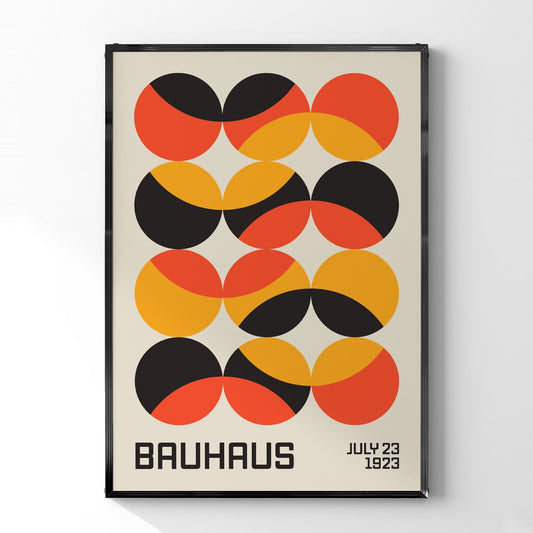 バウハウスデザインポスター JULY 23 1923 - Ink Jp