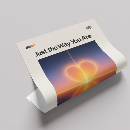 「Just the Way You Are」音楽インスパイア アートポスター - Ink Jp