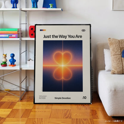 「Just the Way You Are」音楽インスパイア アートポスター - Ink Jp