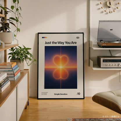 「Just the Way You Are」音楽インスパイア アートポスター - Ink Jp