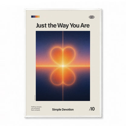 「Just the Way You Are」音楽インスパイア アートポスター - Ink Jp