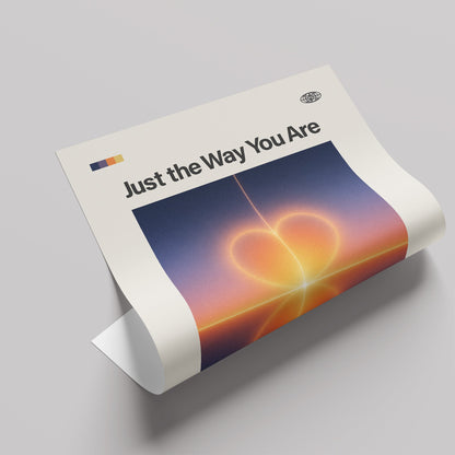 「Just the Way You Are」音楽インスパイア アートポスター - Ink Jp
