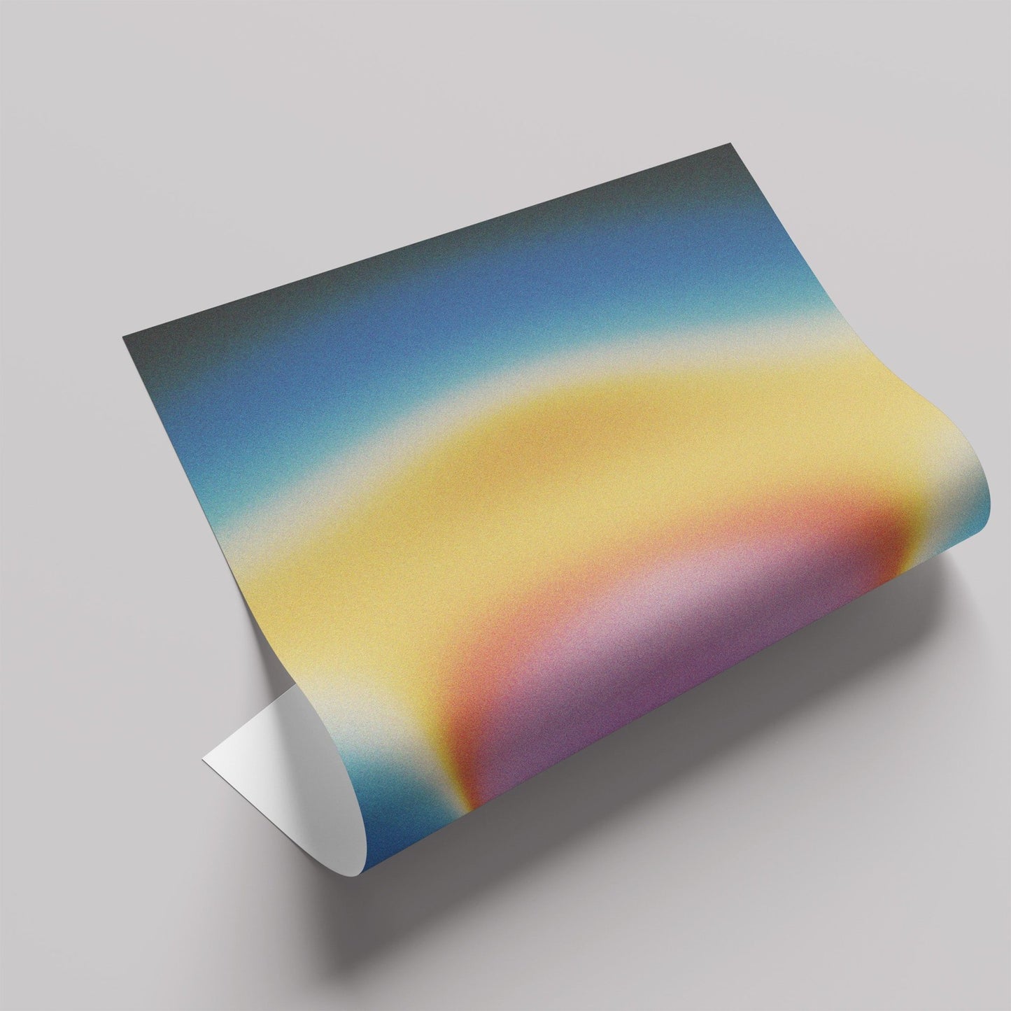 「Liquify」グラデーションアートポスター - Ink Jp