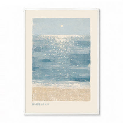 「LUMIÈRE SUR MER」アートプリントポスター - Ink Jp