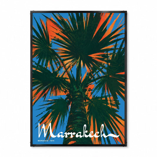 「MARRAKECH 1974」トラベルポスター - Ink Jp