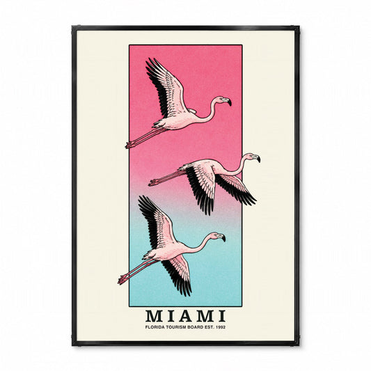「MIAMI」ヴィンテージトラベルポスター - Ink Jp