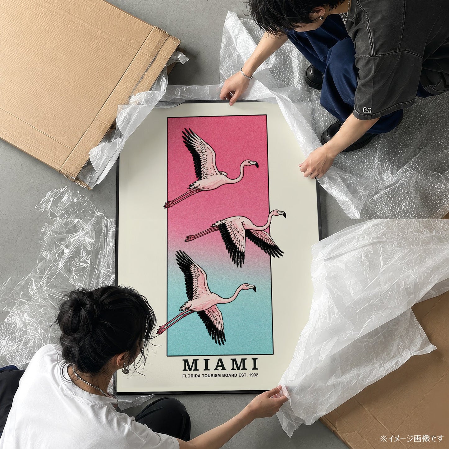 「MIAMI」ヴィンテージトラベルポスター - Ink Jp