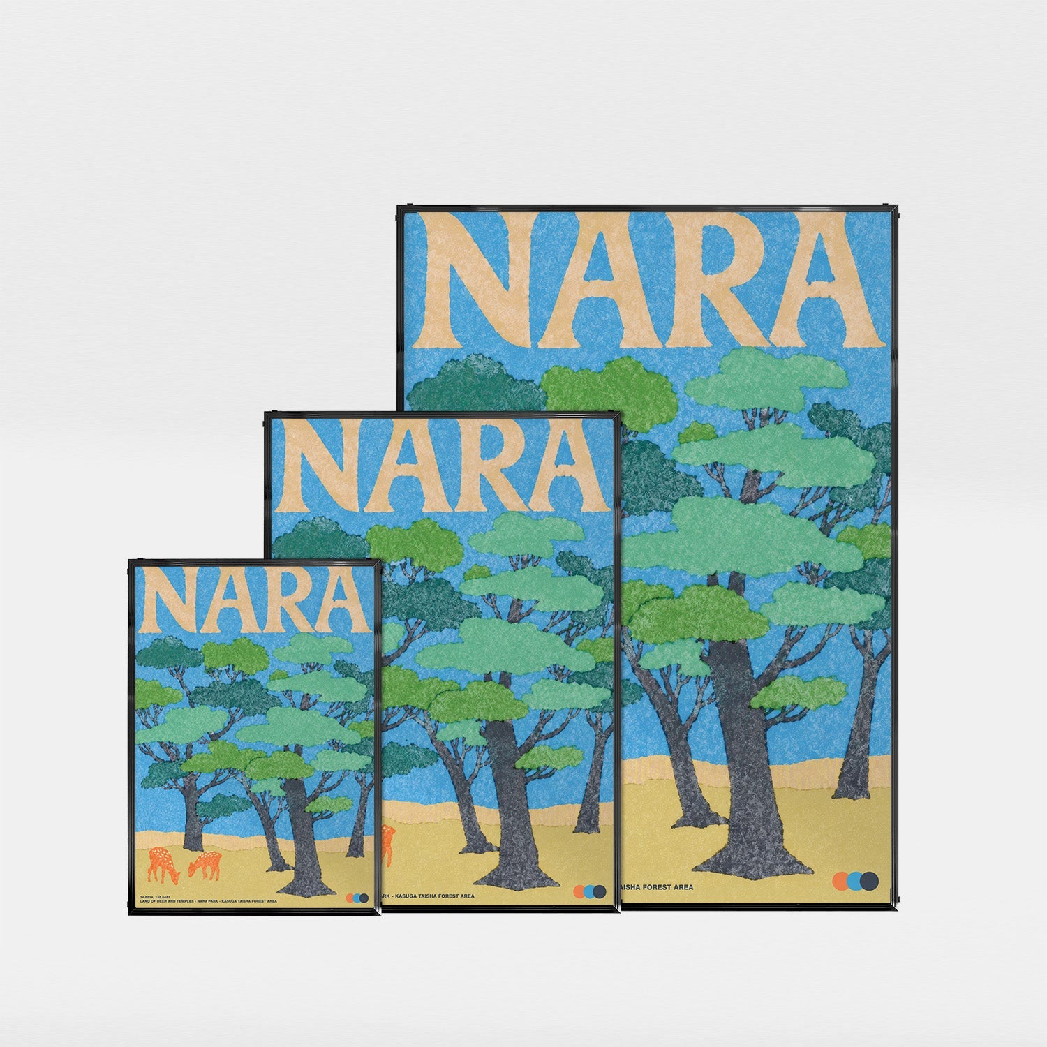 「NARA」ヴィンテージトラベルポスター - Ink Jp