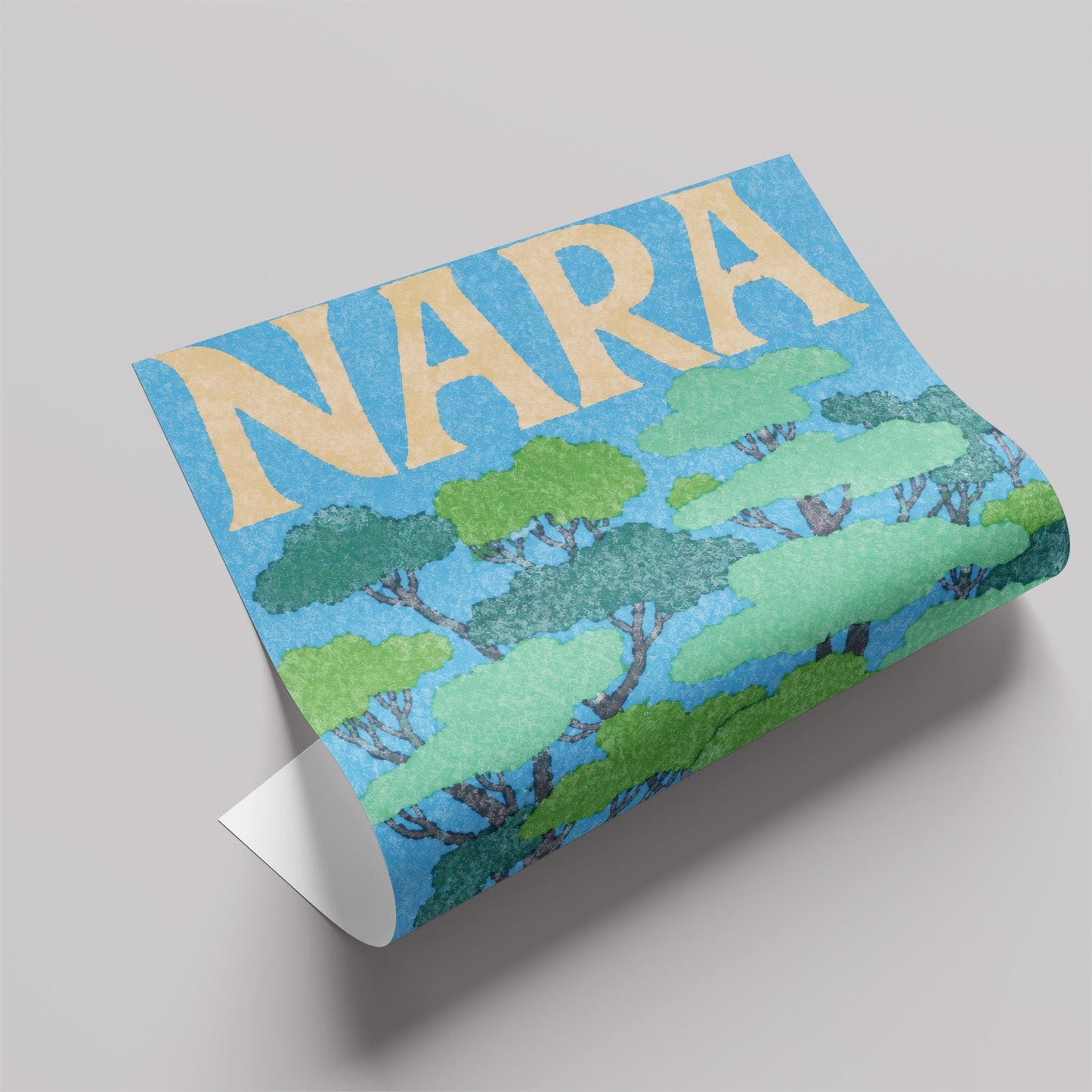 「NARA」ヴィンテージトラベルポスター - Ink Jp
