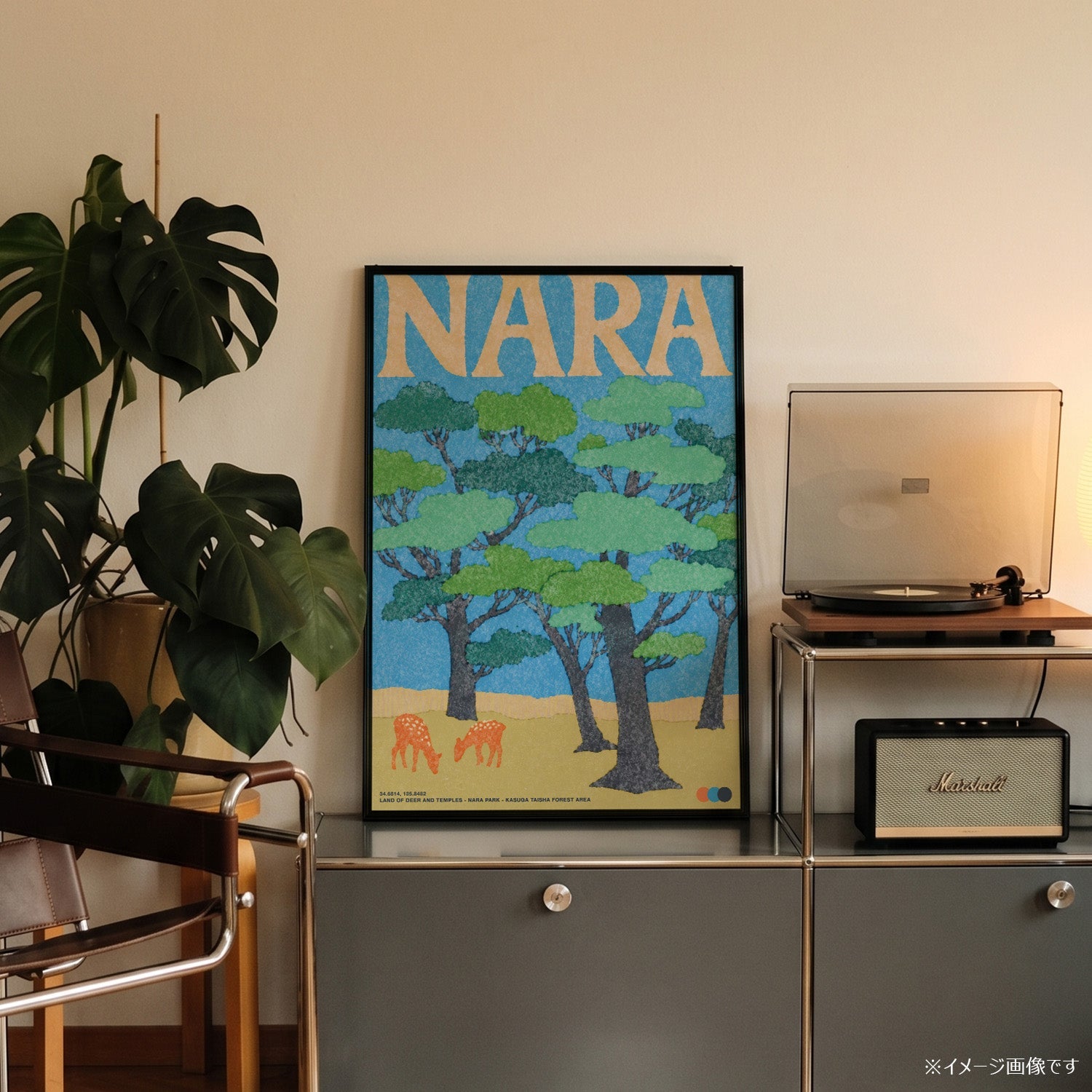 「NARA」ヴィンテージトラベルポスター - Ink Jp