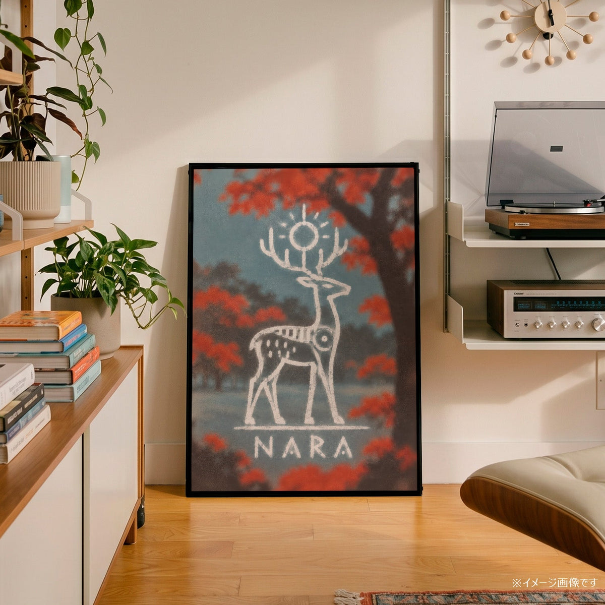 「NARA」トラベルアートポスター - Ink Jp
