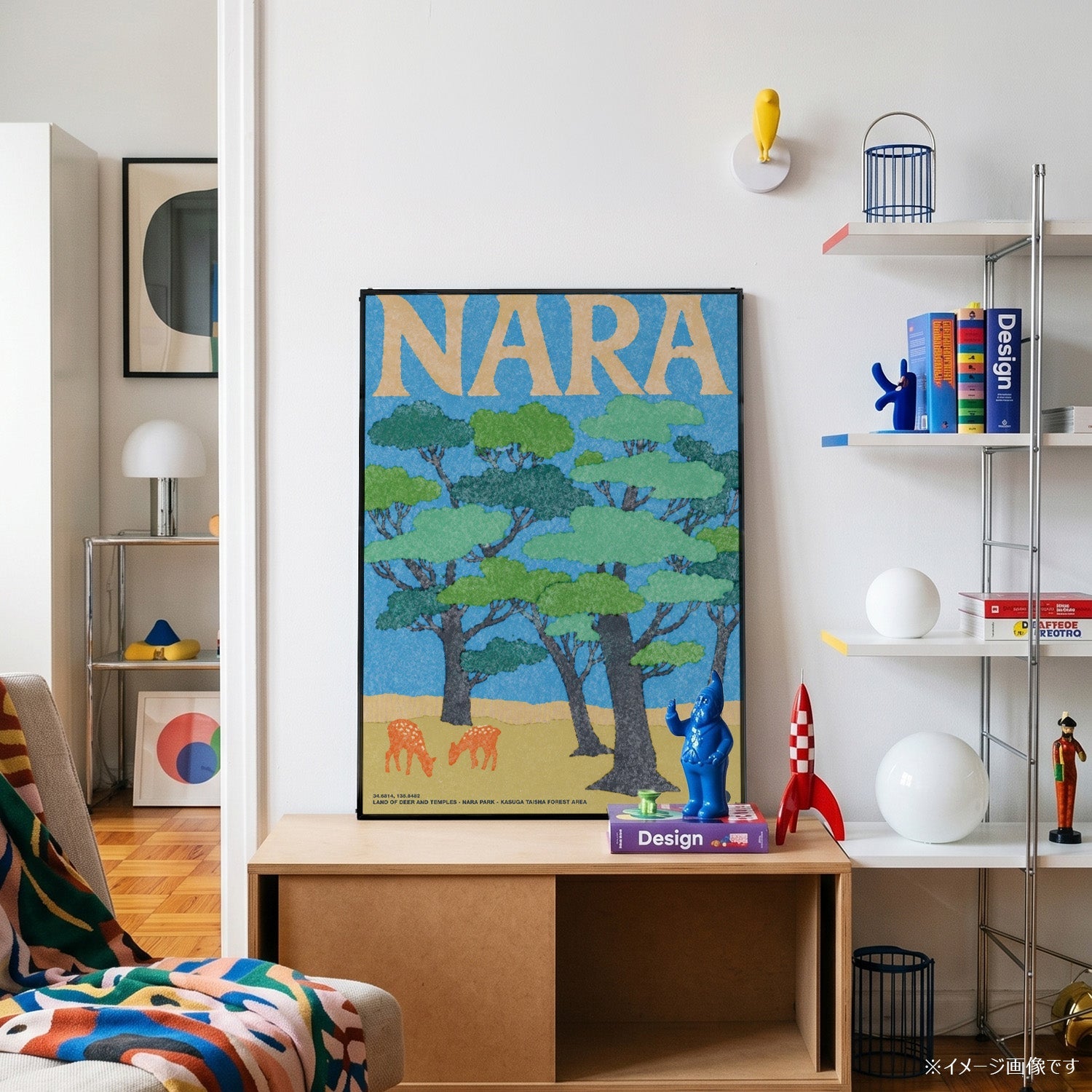 「NARA」ヴィンテージトラベルポスター - Ink Jp