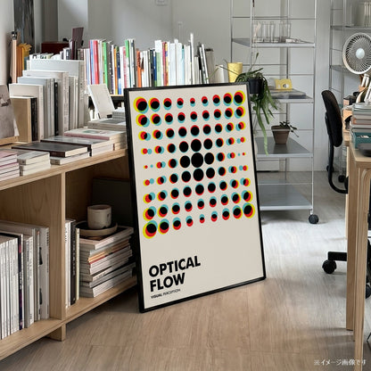 「OPTICAL FLOW」バウハウスグラフィックアートポスター - Ink Jp