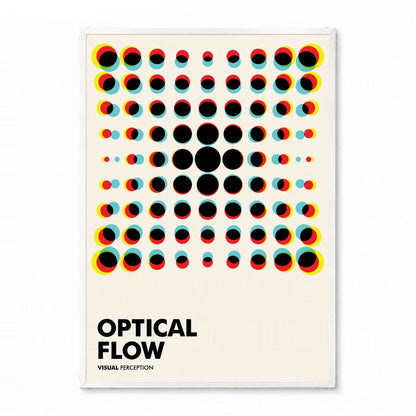「OPTICAL FLOW」バウハウスグラフィックアートポスター - Ink Jp