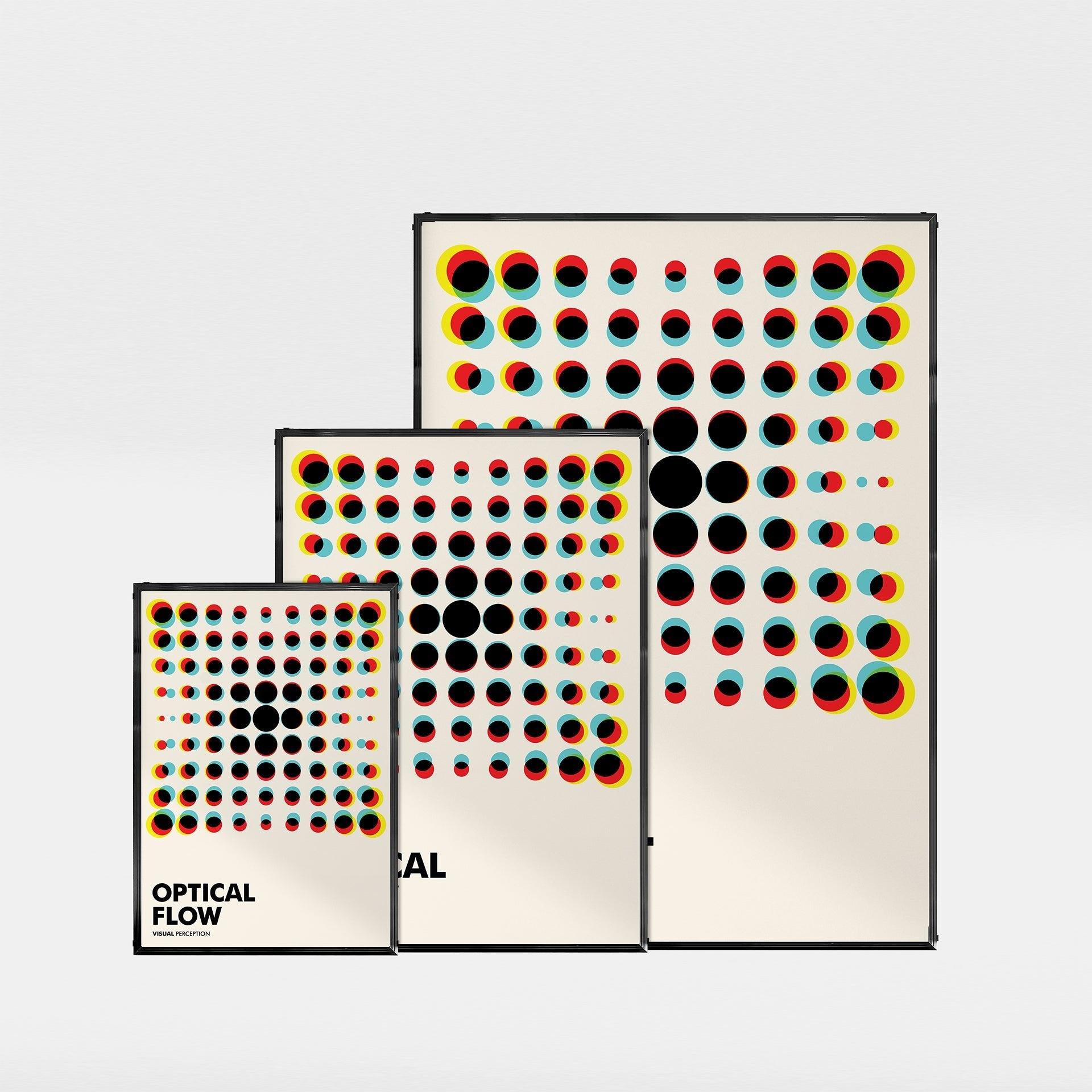 「OPTICAL FLOW」バウハウスグラフィックアートポスター - Ink Jp