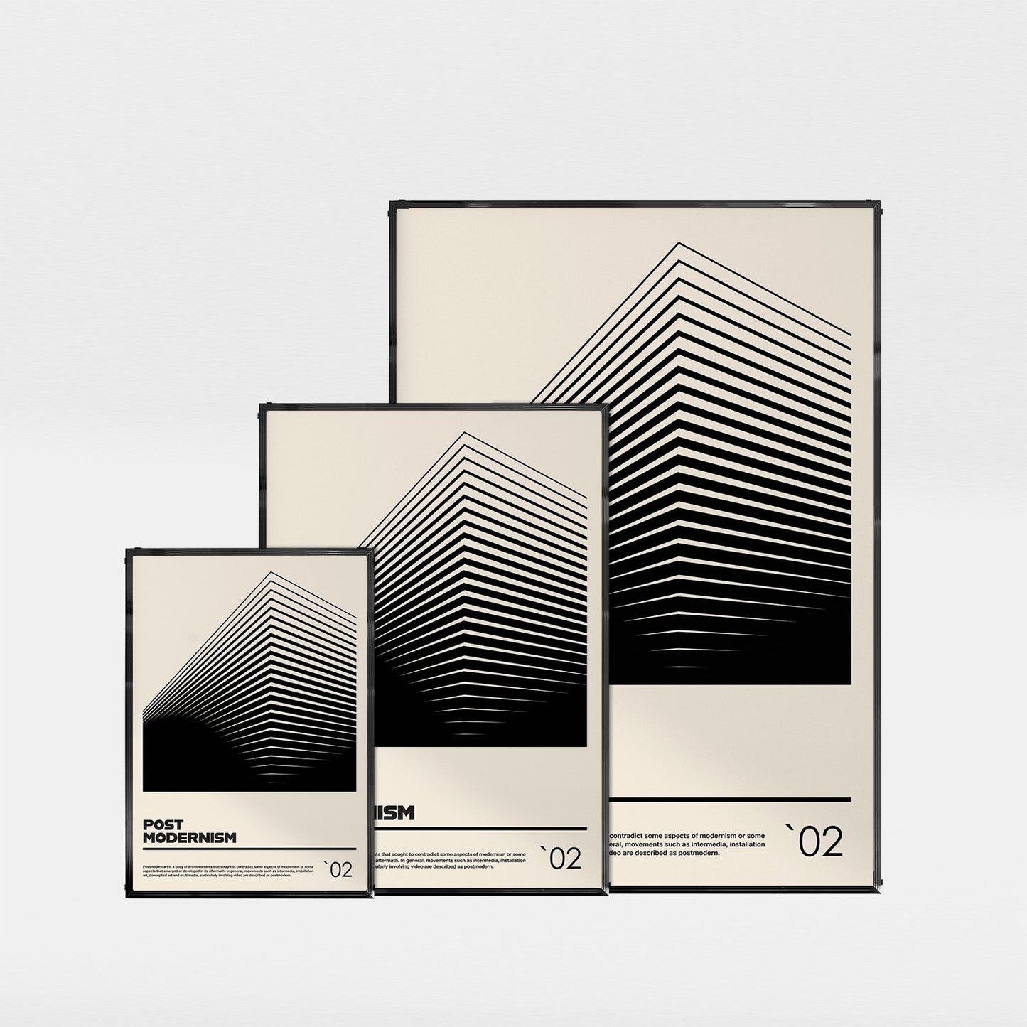 POST MODERNISM `02」アーキテクチャーデザインポスター - Ink Jp