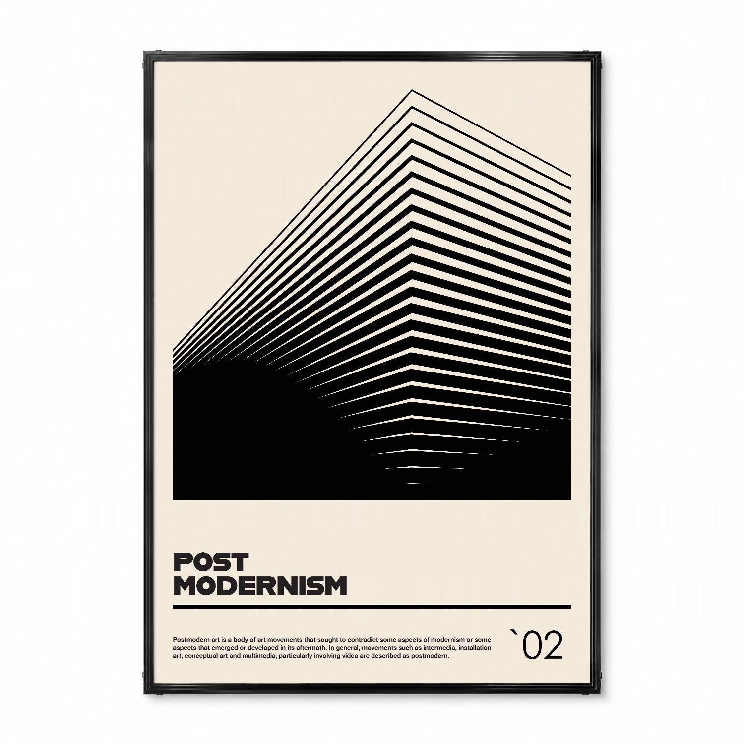 POST MODERNISM `02」アーキテクチャーデザインポスター - Ink Jp