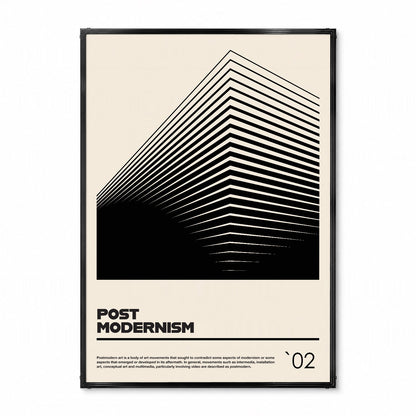 POST MODERNISM `02」アーキテクチャーデザインポスター - Ink Jp