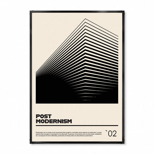 POST MODERNISM `02」アーキテクチャーデザインポスター - Ink Jp
