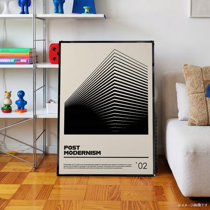 POST MODERNISM `02」アーキテクチャーデザインポスター - Ink Jp