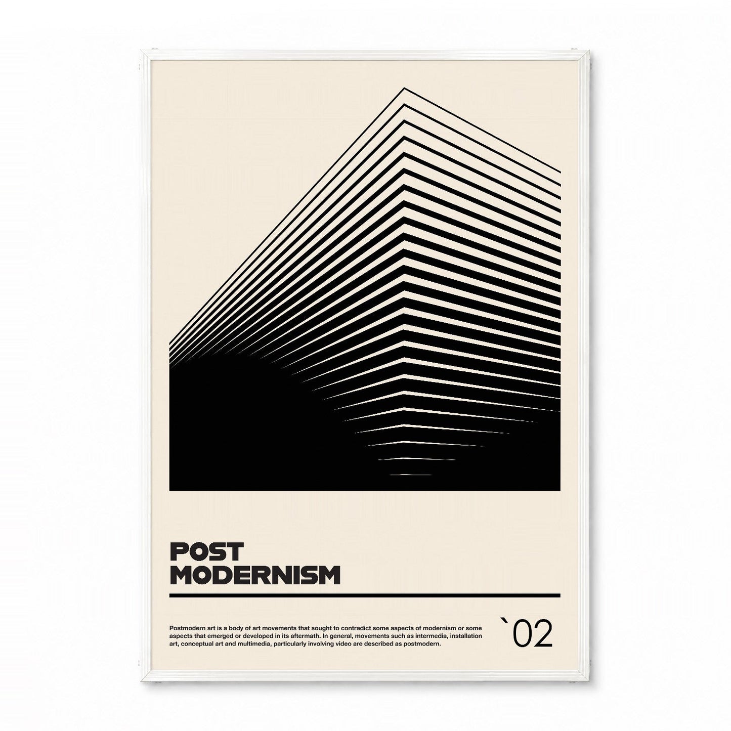POST MODERNISM `02」アーキテクチャーデザインポスター - Ink Jp