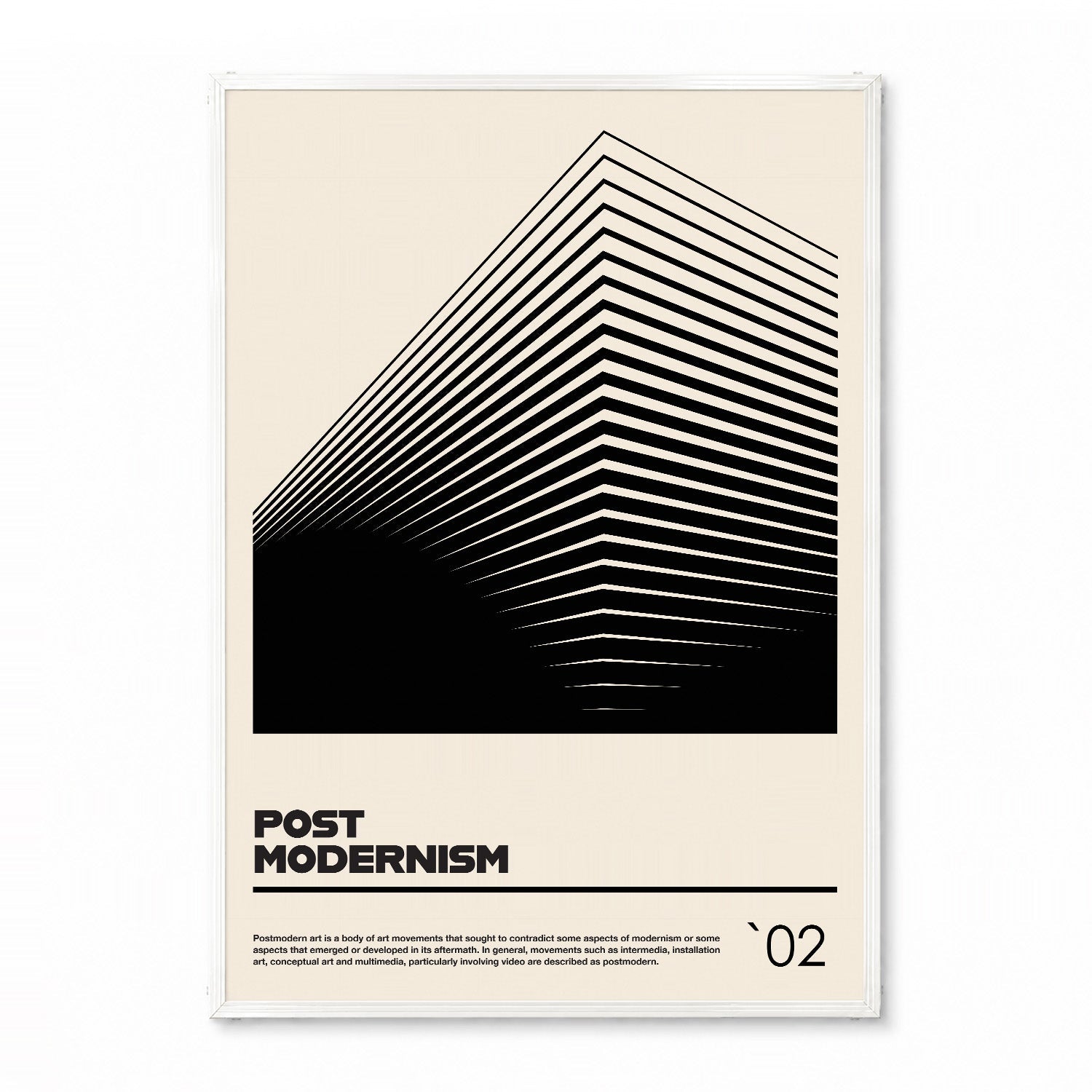POST MODERNISM `02」アーキテクチャーデザインポスター - Ink Jp