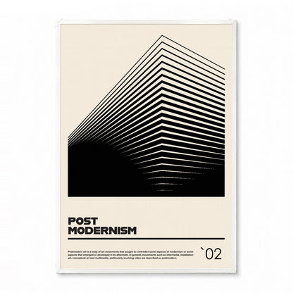 POST MODERNISM `02」アーキテクチャーデザインポスター - Ink Jp