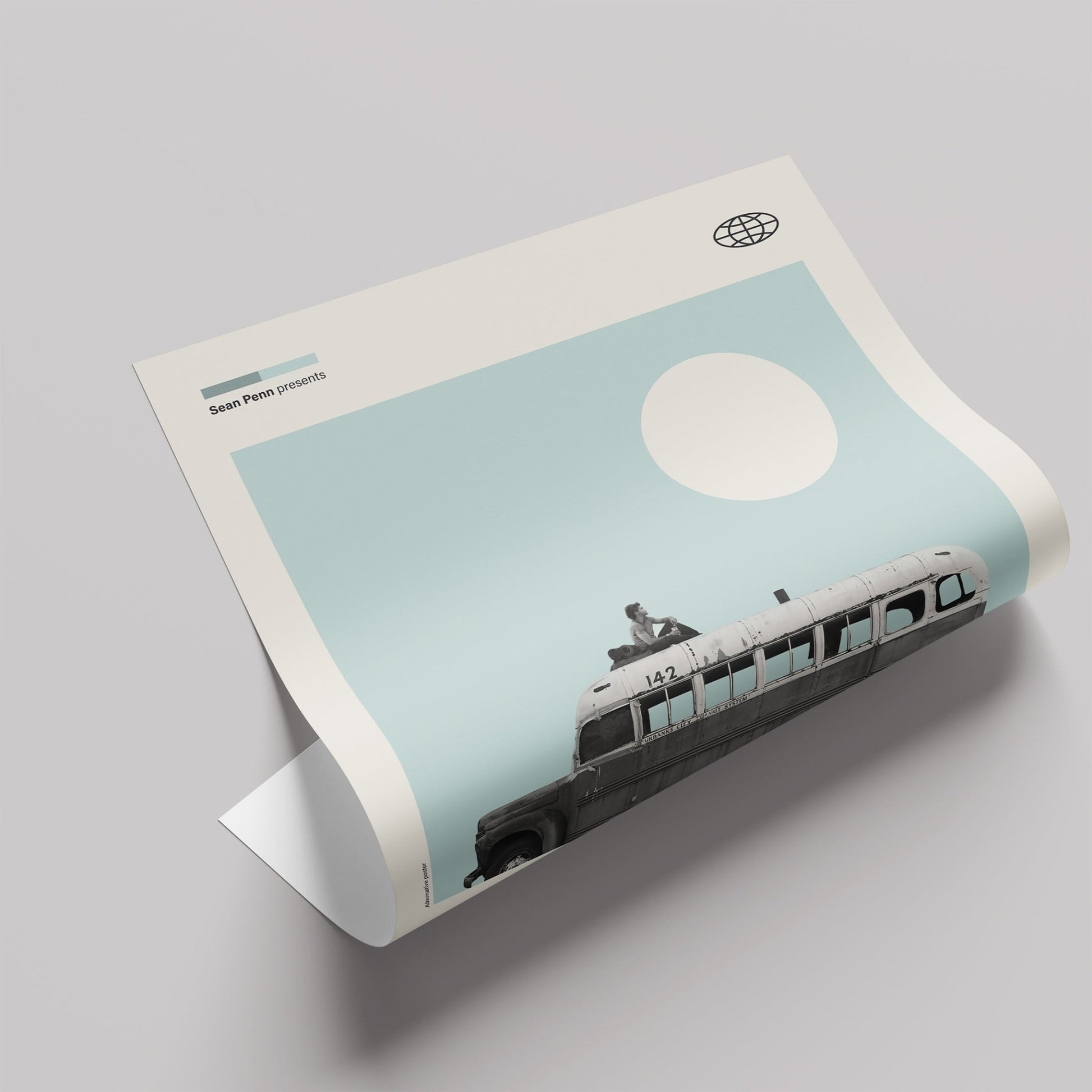 「イントゥ・ザ・ワイルド」ミニマリストアートポスター - Ink Jp