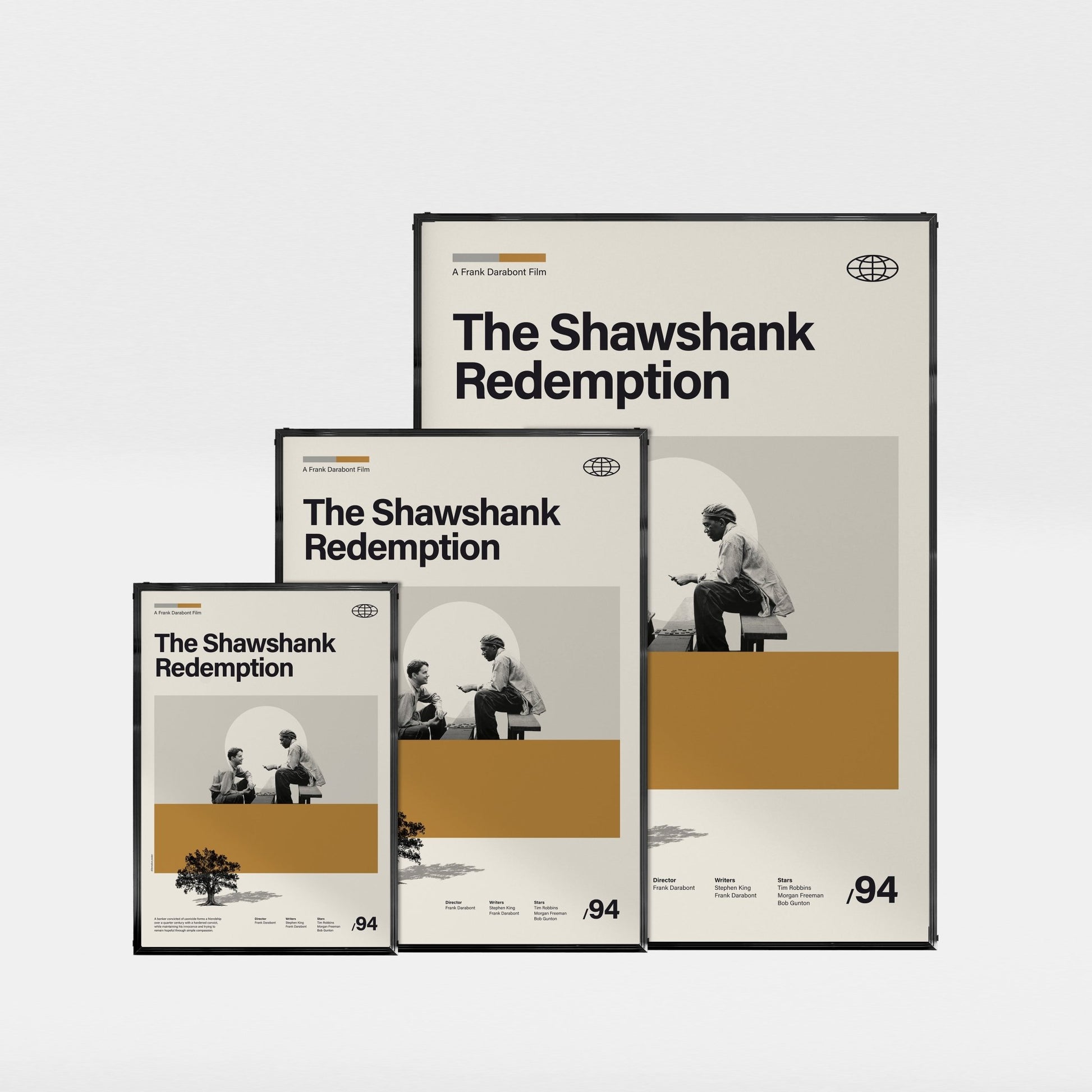 「ショーシャンクの空に」ミニマリストアートポスター - Ink Jp