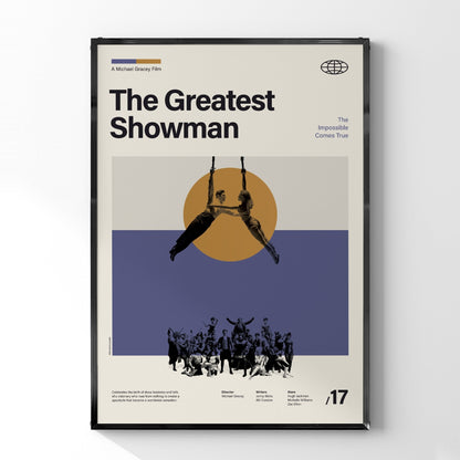 「グレイテスト・ショーマン」ミニマリストアートポスター - Ink Jp