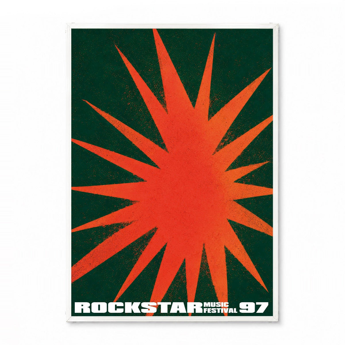 「ROCKSTAR Music Festival 97」ミュージックポスター - Ink Jp