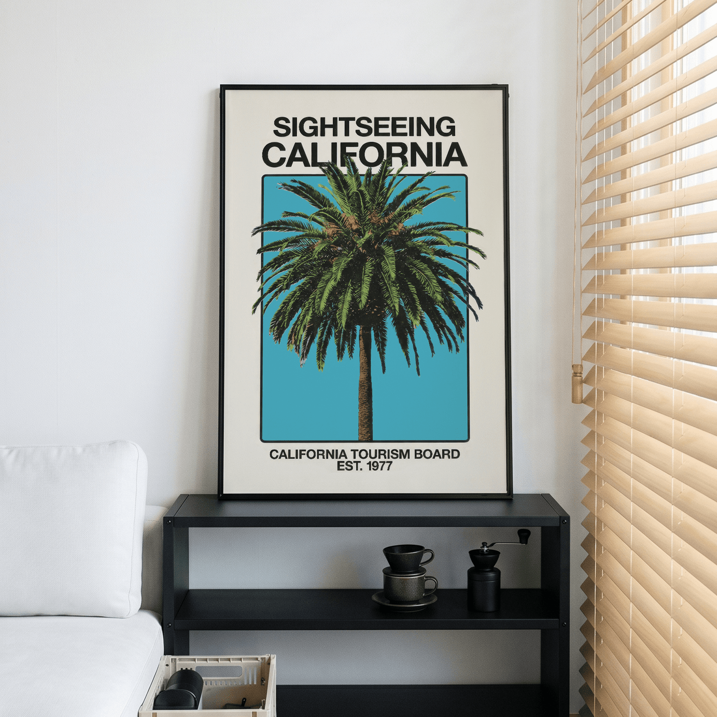 「SIGHTSEEING CALIFORNIA」ヴィンテージトラベルポスター - Ink Jp
