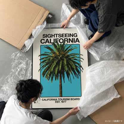 「SIGHTSEEING CALIFORNIA」ヴィンテージトラベルポスター - Ink Jp