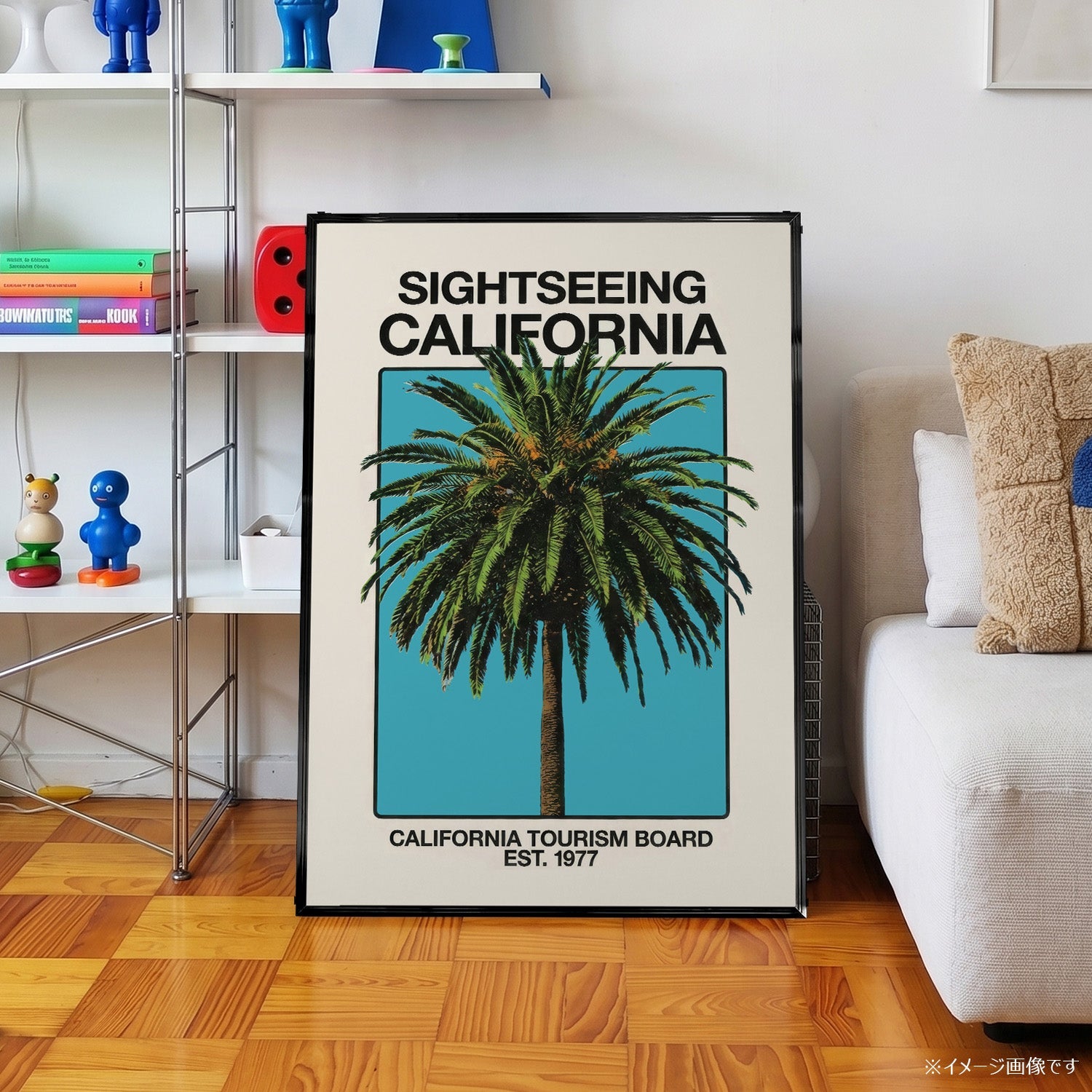 SIGHTSEEING CALIFORNIA」ヴィンテージトラベルポスター – Ink Jp